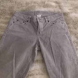 Gray J crew cords sz 27 r